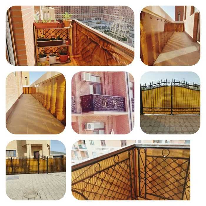 Навесы, перилла, будки, решетка,