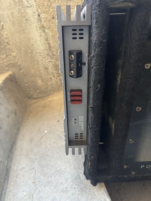 Продавам Бас Каса с усилвател за кола Hifonics и Ground Zero