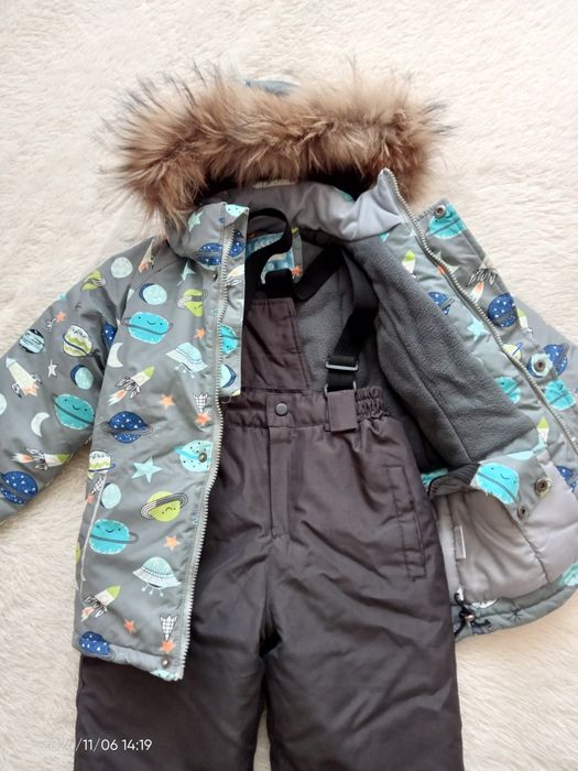 Зимний комбинезон для мальчика
