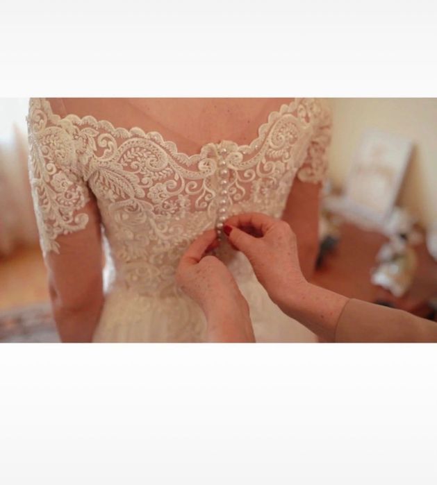 Rochie mireasa dantela