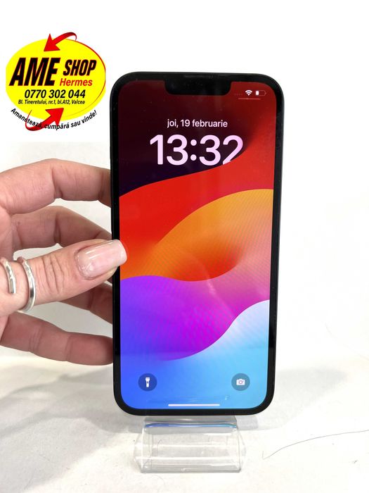 iPhone 14, 28GB/Space Black, impecabil!