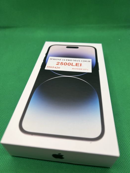 Iphone 14 pro max 128gb 83% bat la cutie•Amanet Lazar Crangasi•55054