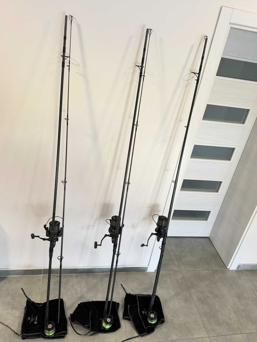 Шаранджийски сет Fox 12000 XC + Horizon X3 (3 броя) - Като нови!