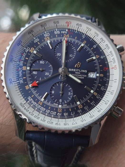 Breitling Navitimer Chronograph GMT 46