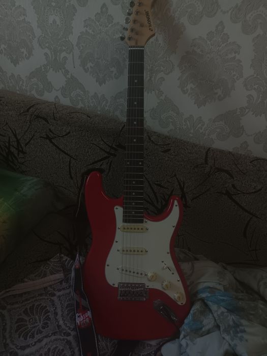 Новая гитара и усилитель