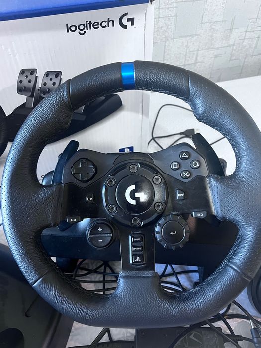 Игровой контроллер Logitech G923 + Driving Force Shifter