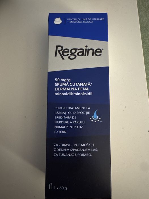 Vand Regaine spuma impotriva caderii parului