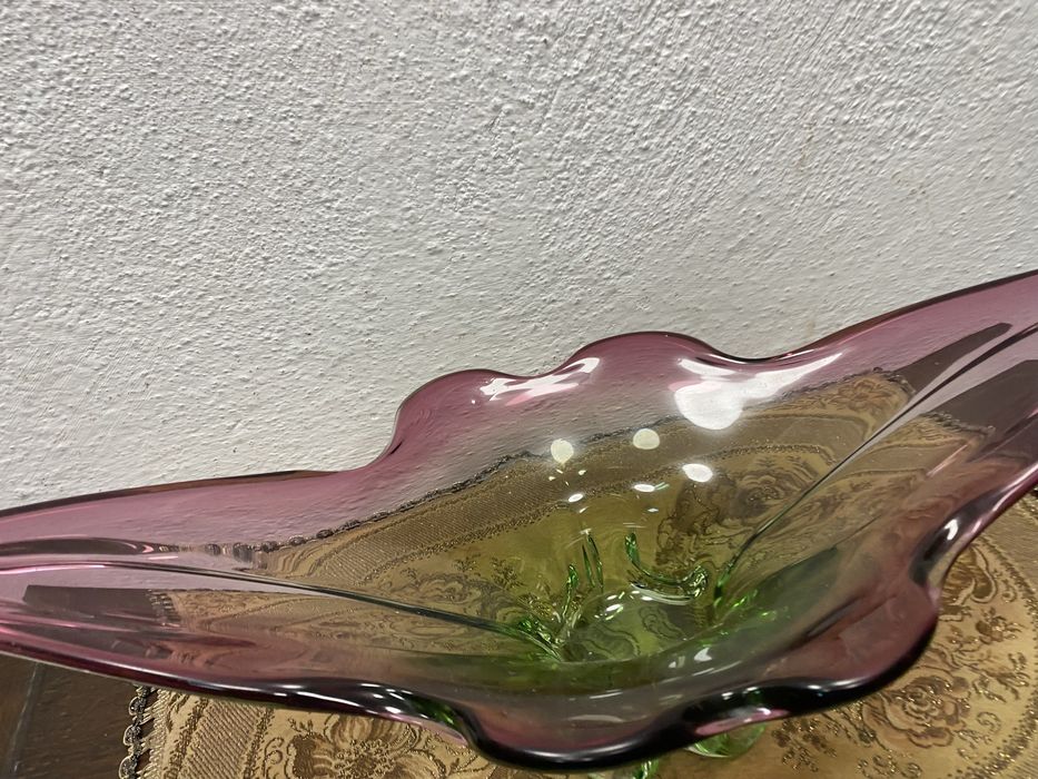Murano sommerso фруктиера Италия 1960 те ръчно стъкло