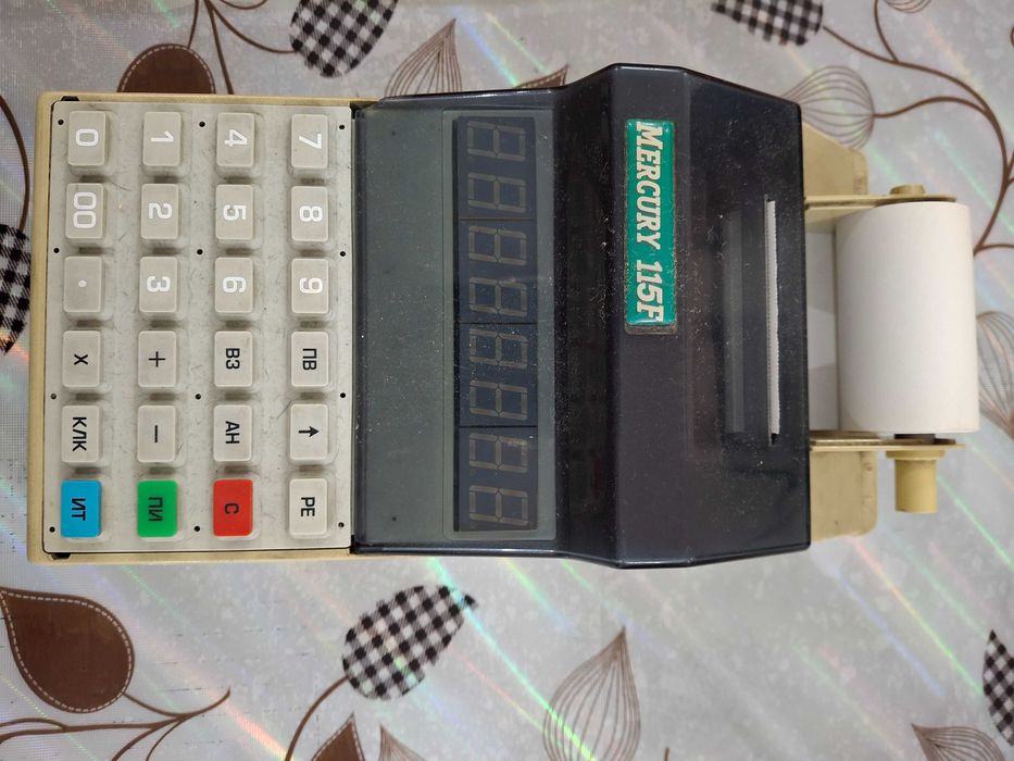 ККМ “Меркурий-115Ф" б/у в хор. сост. недорого.