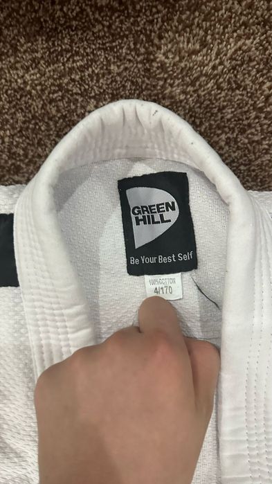 кимоно белое green hill