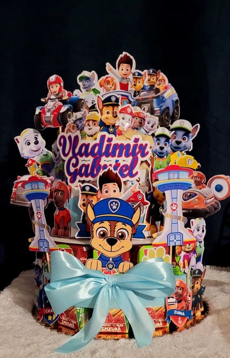 Torturi dulciuri scoala, gradinita, din suc, prajitura si ciocolata