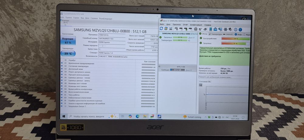 Acer Swift SF314-54G