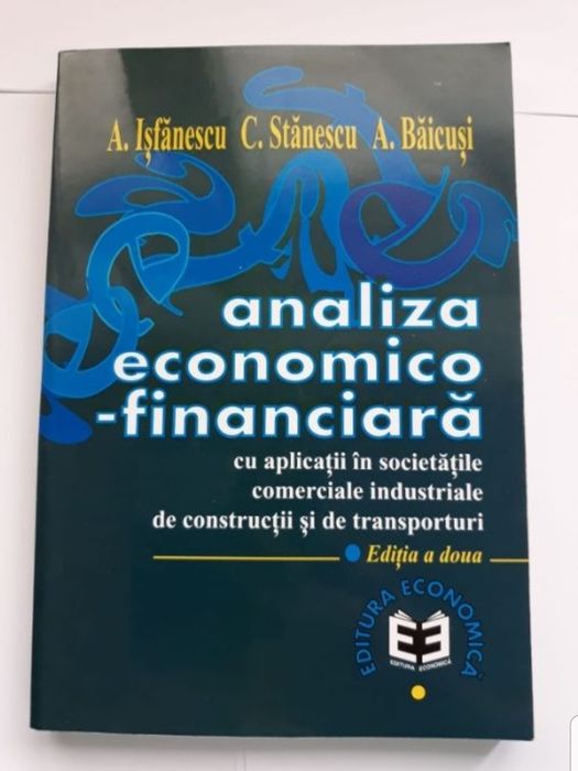 Manual Analiză economico-financiară, A. Isfănescu