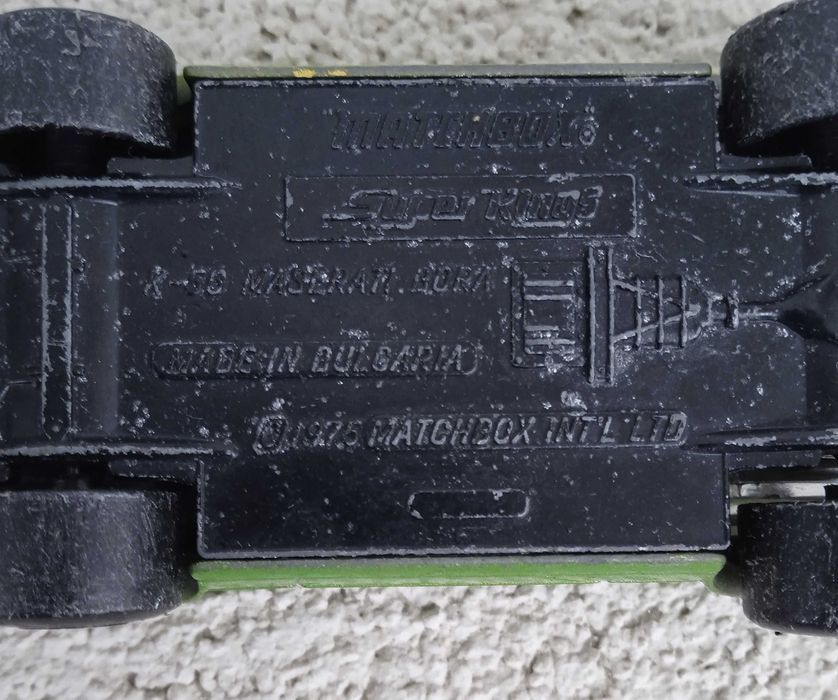 -22%! MATCHBOX BULGARIA MASERATI BORA 1975 SuperKings БГ Мачбокс 1:43