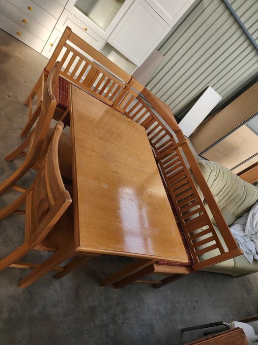 Set Complet Bucătărie/Dining • Colțar, Masă și 2 Scaune