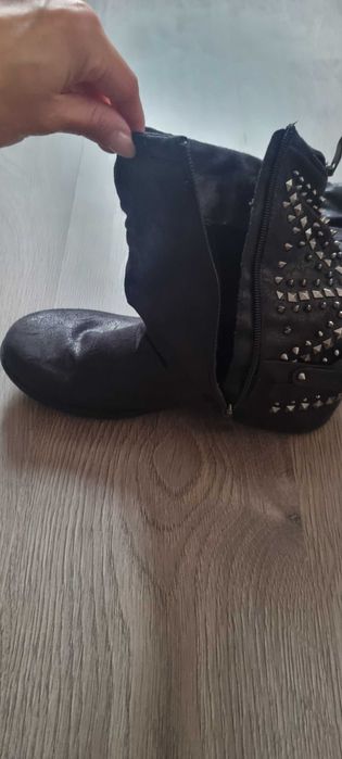 Зимни боти от еко кожа