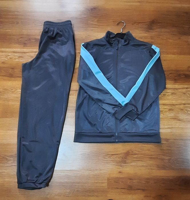 Set trening baieti gri petrol.