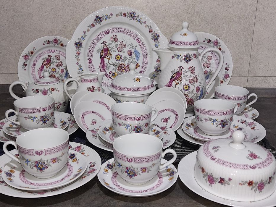 Сервиз чайный Павлины.ГДР