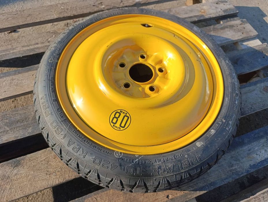 Резервна гума с джанта тип патерица за  Мазда/Mazda