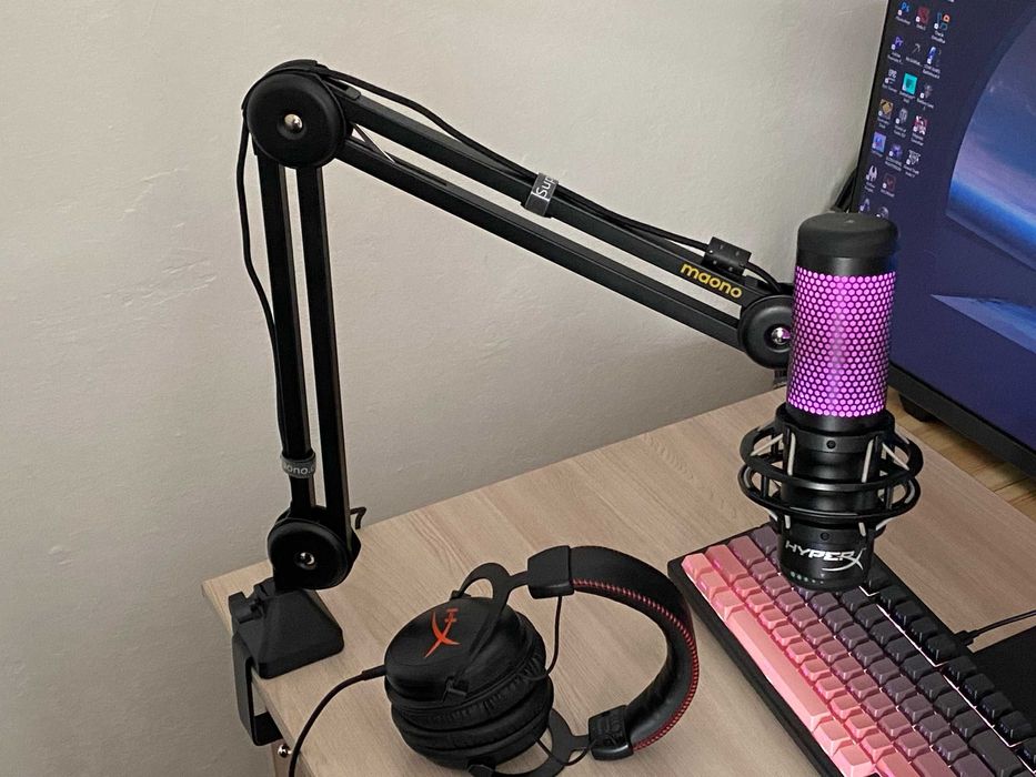 Пантограф стойка для микрофона универсальная, Maono BA37