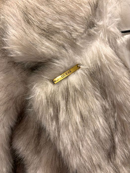 Geaca /haina blana eco,mar 38 /40