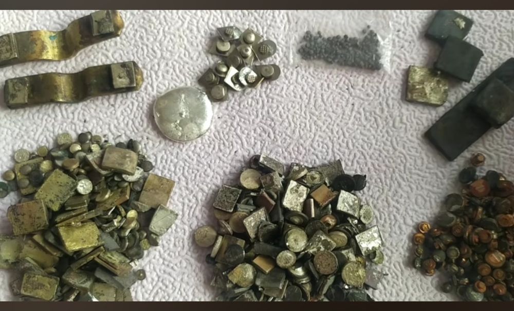 Серебро Технически Күміс Тех Радио Детали Плата Микро Схема Всех Прием