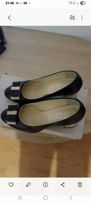 pantofi piele naturală