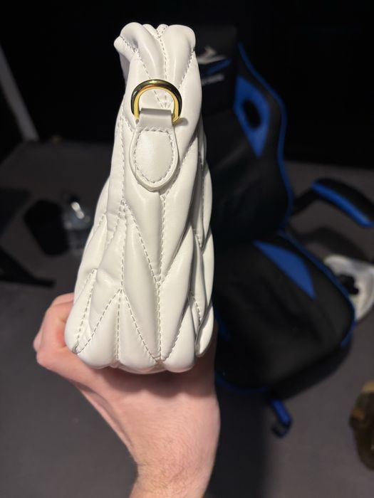 Geanta Miu Miu Mini Wander Matelasse HandBag