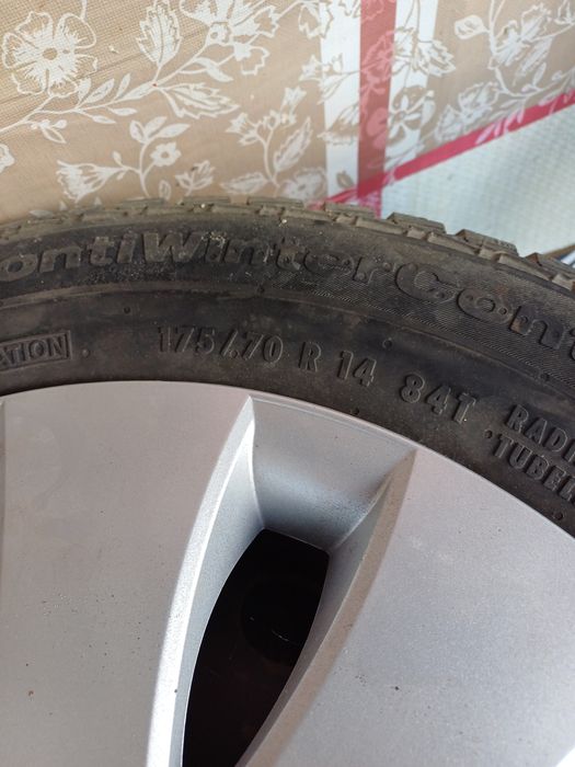 Jante tabla cu cauciucuri de iarna pentru Opel Astra G  !