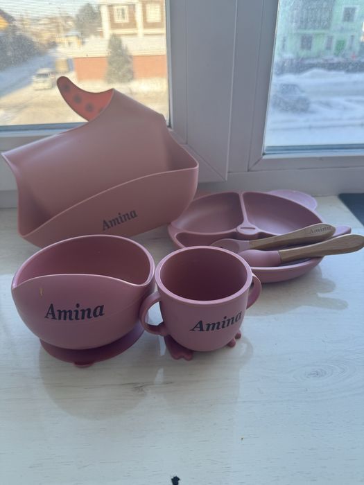 Посуда детская силикон