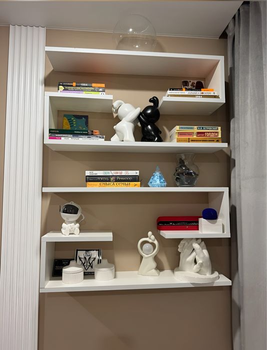 Настенная полка интерьерная (пара)