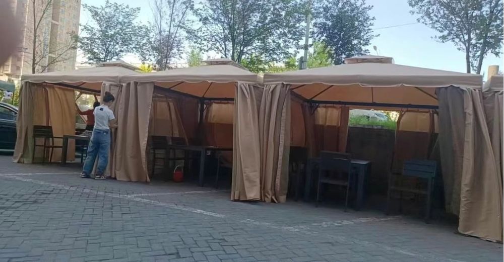Аренда. Шатры. Палатка. Газона. Мебель