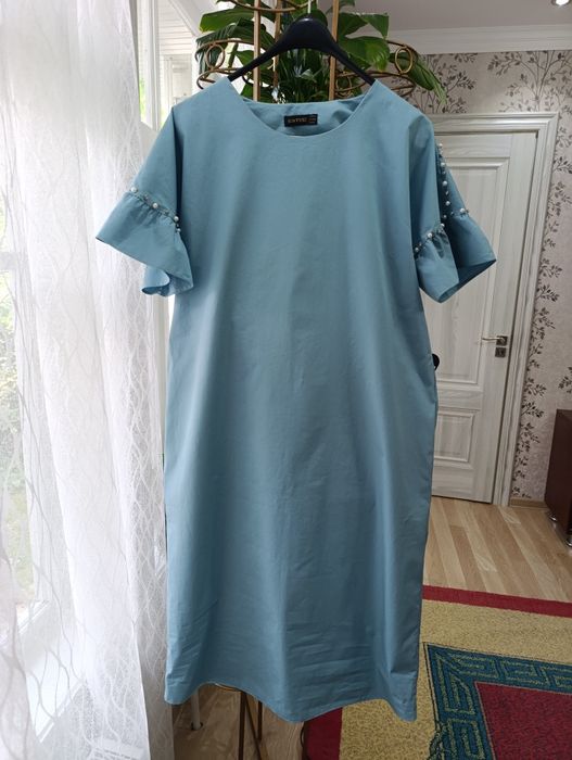 Платье летнее нарядное Турция. Размер 48.