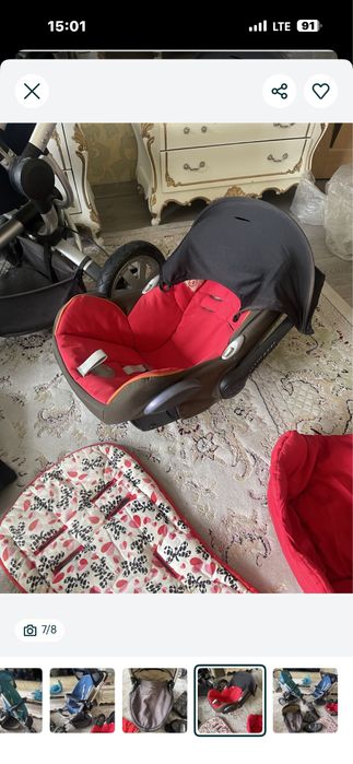 Каляска quinny 3 в 1
