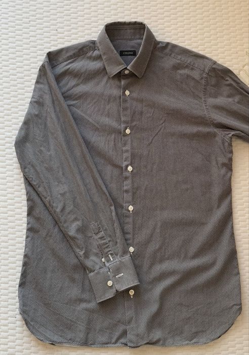 Zegna,cămașă.bărbați,măr.M(40)