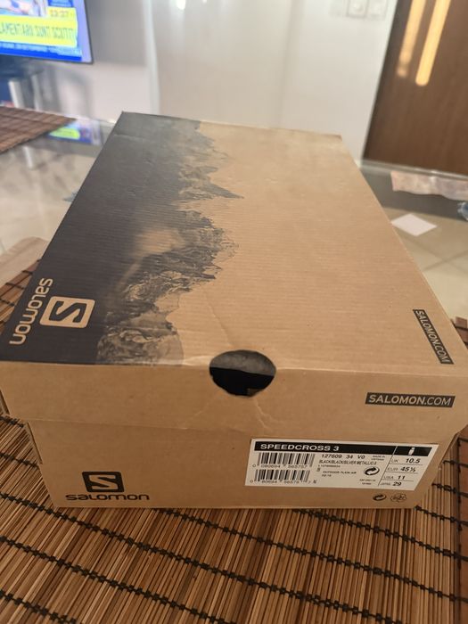 Ghete/adidasi Salomon Speedcross 3, noi, full box, masura 45