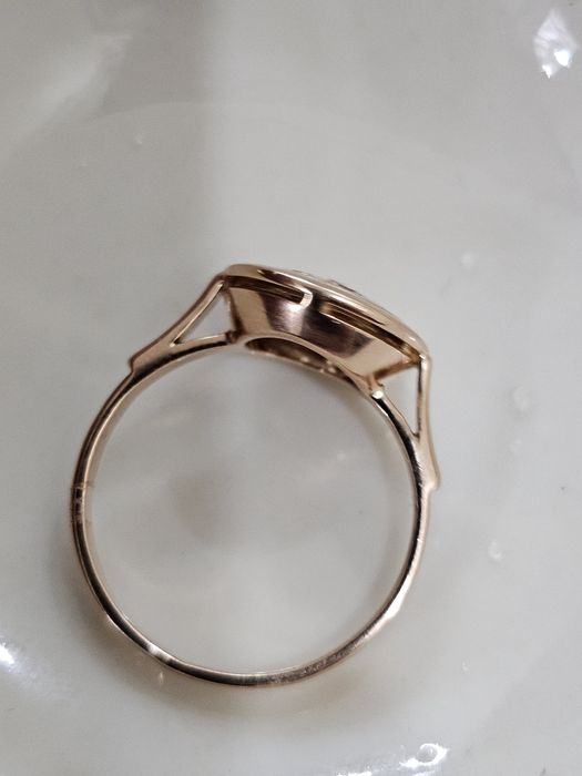 Тарелочка бриллианты 583СССР