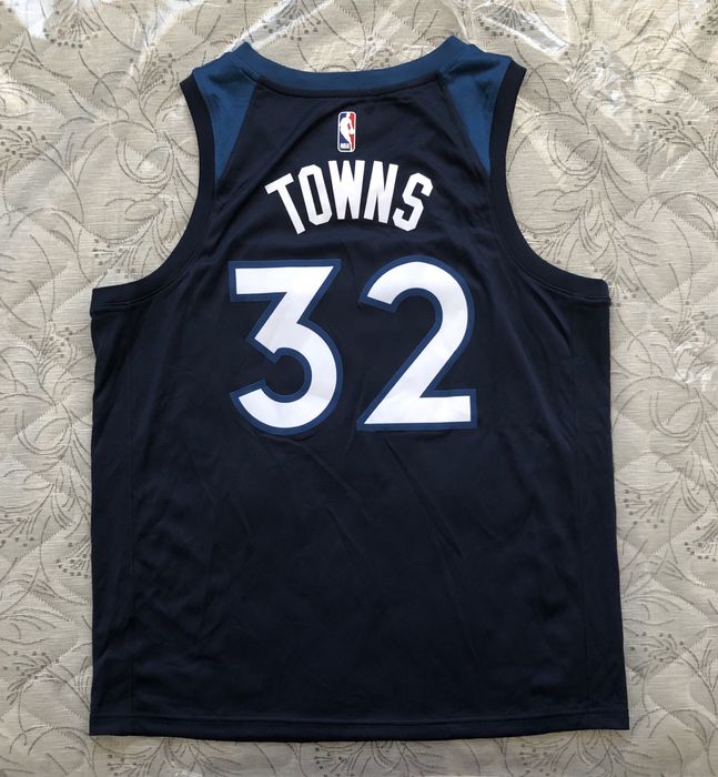 Nike NBA #32 Karl-Anthony Towns Minnesota Timberwolves Swingman Jersey