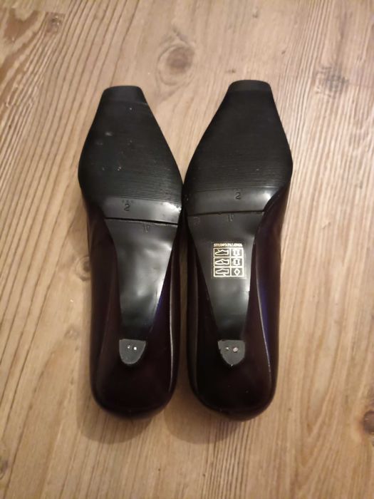 Pantofi piele naturală ,lac