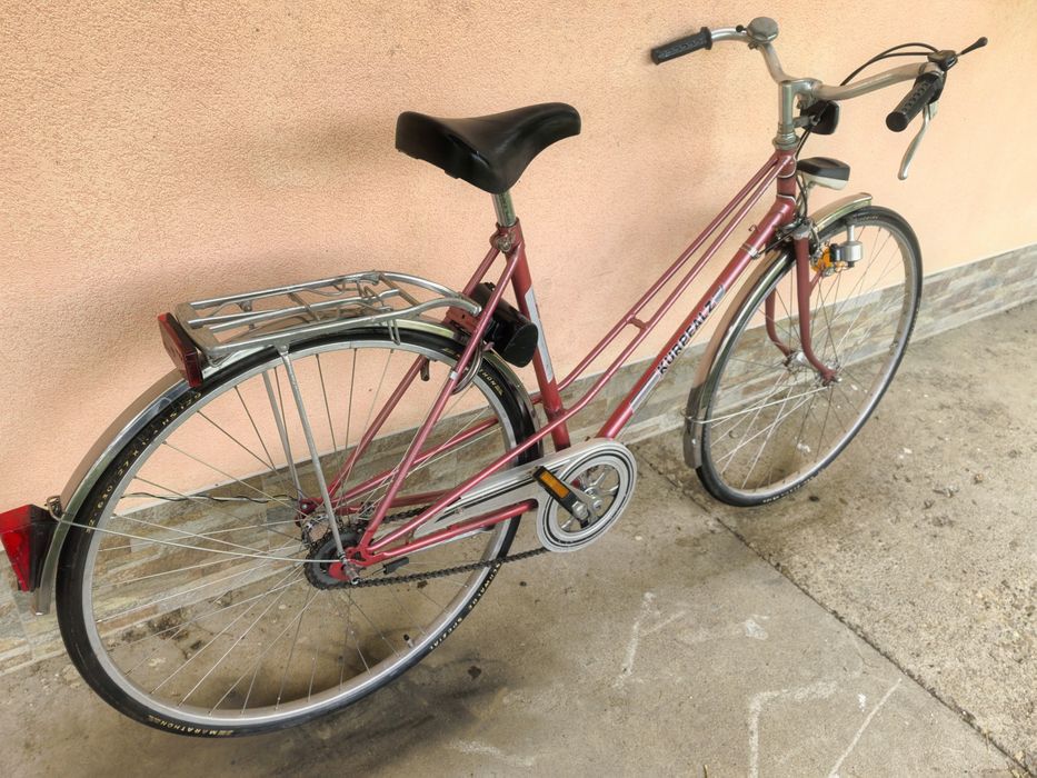 KURPFALZ Градски Дамски Велосипед Колело 28цола 3 вътрешни скорости