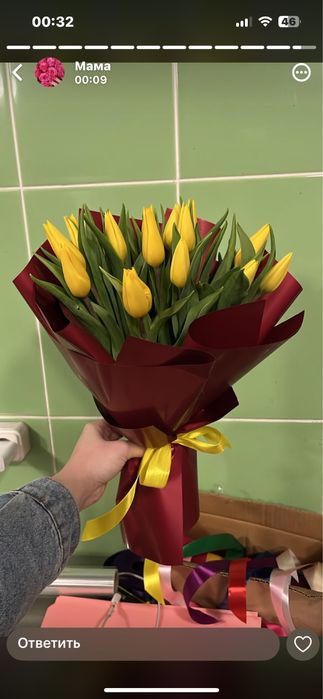 Свежие тюльпаны от 500 тенге