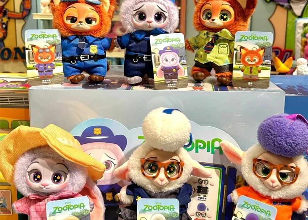 Зверополис брелоки рандомные