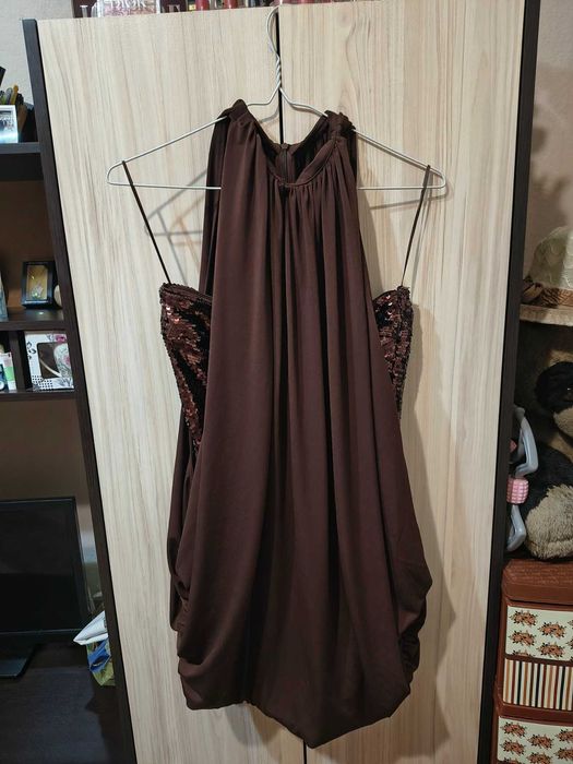 Дамска рокля Zara с пайети