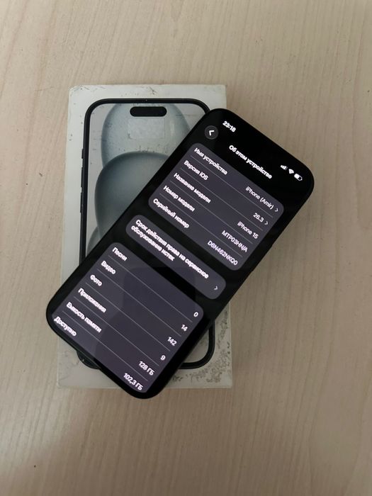 Продам айфон 15 128gb