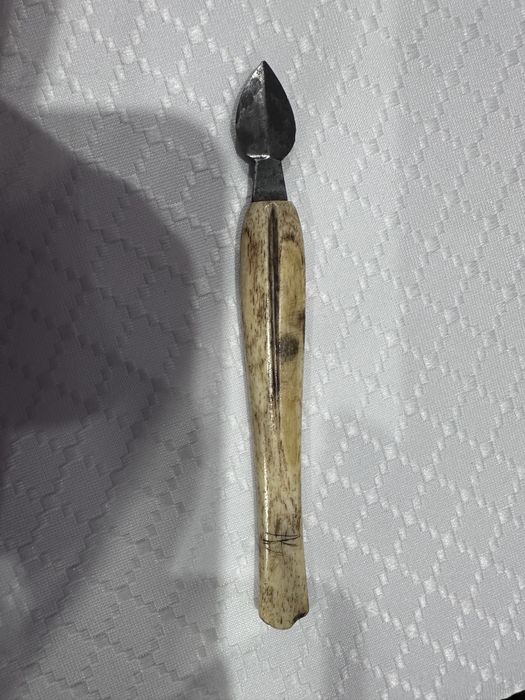 Нож за писма с седефена дръжка