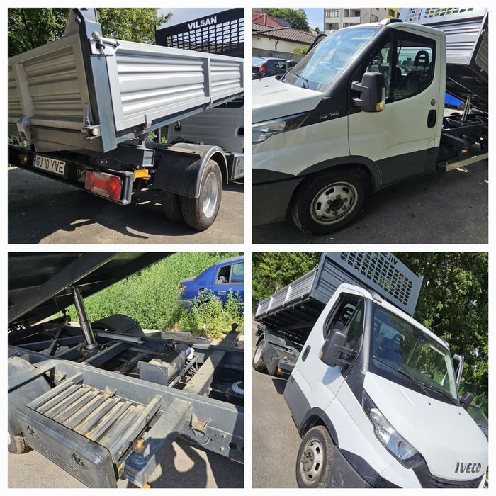 Vând Iveco Daily 35  C15  2012  si C14, 2018, basculabille