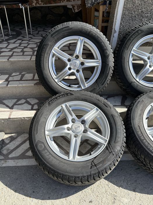 Jante aliaj R15 , 5x112 VW,Audi,Skoda,Seat+ anvelope noi 195/65R15