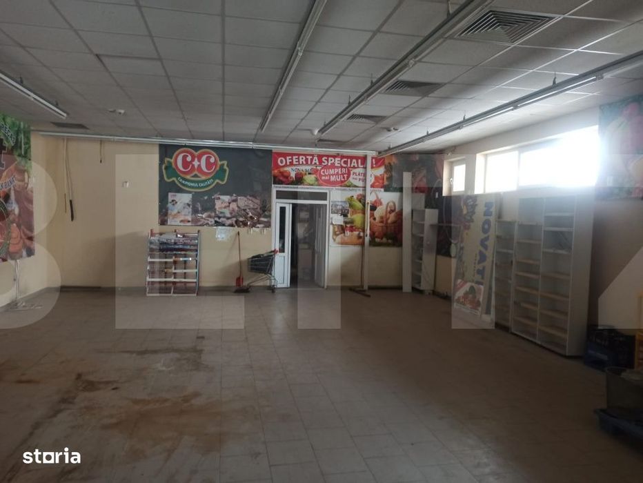 Spatiu comercial, de vanzare, parter + apartament la etaj, zona Mehala