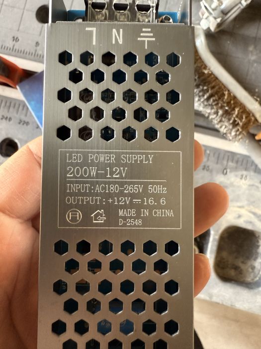 Блок питания 12v 200w