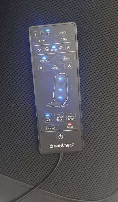 Scaun cu husa de masaj spate si picioare 3 in 1 shiatsu bile incalzire